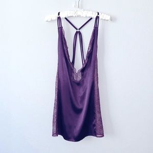 Victoria's Secret Purple Chemise